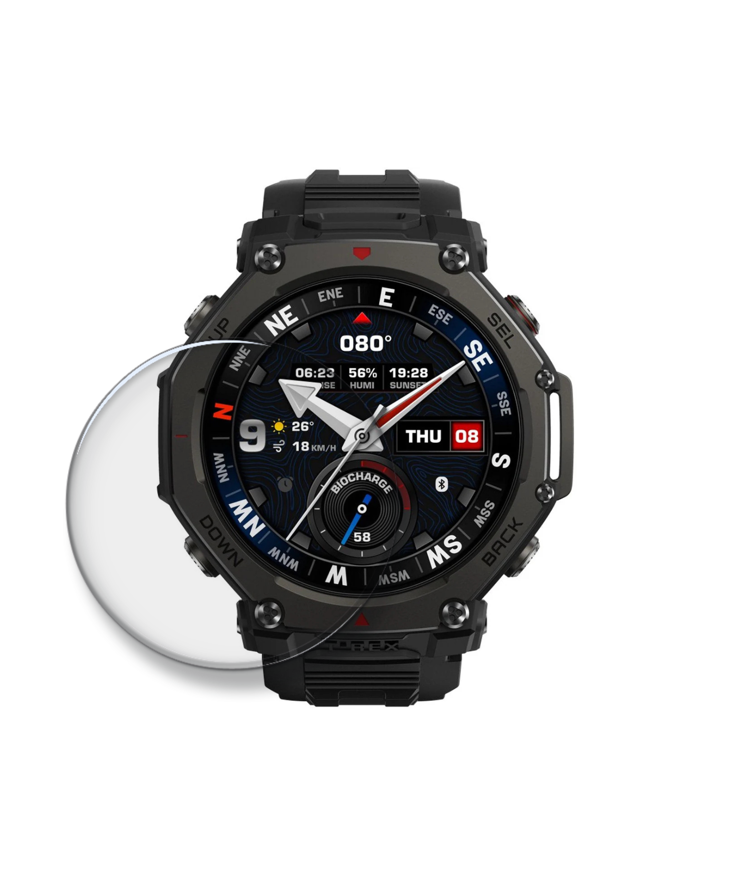 Amazfit T-Rex 3 Pro - 48mm Screen Protector (Glass)