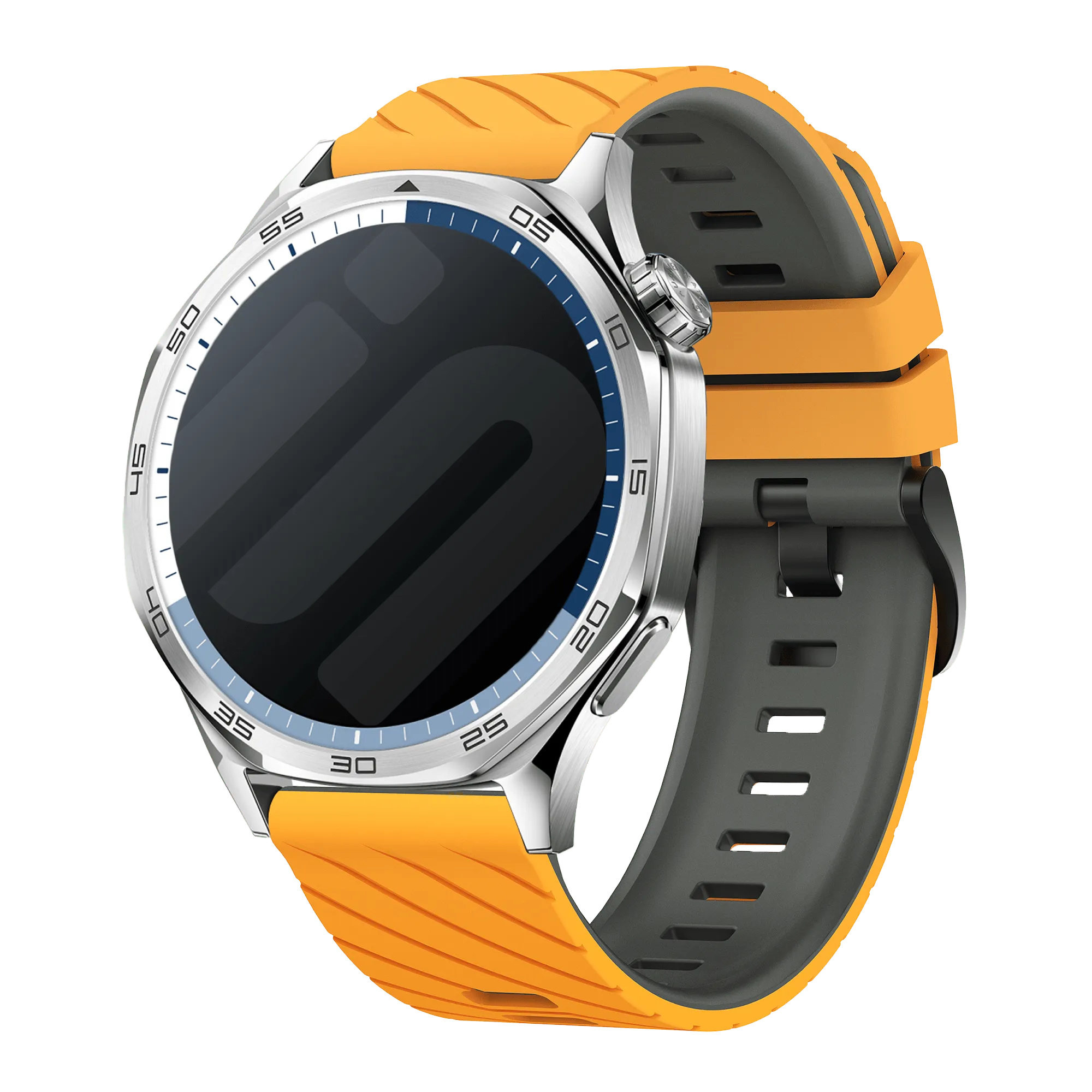 Suunto Vertical Twill Sport Strap (Dark Yellow/Grey)