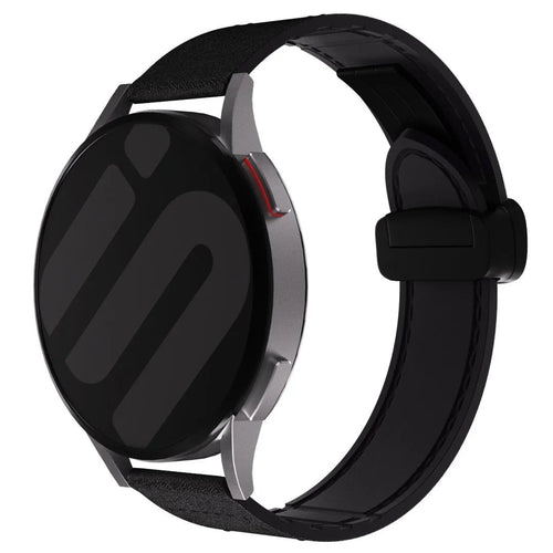 OnePlus Watch 3 Lederarmband mit D-Schnalle (Schwarz)