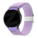 Bandz Coros Apex 42mm geflochtenes Nylonarmband (Lila)