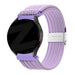 Bandz Garmin Vivomove Luxe Woven Nylon Strap (Light Purple)