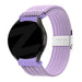 Bandz Samsung Galaxy Watch 6 Classic 47mm Woven Nylon Strap (Light Purple)