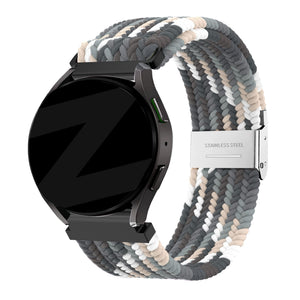 Bandz Garmin Vivoactive 3 Gewebtes Nylonarmband (Mandala Schwarz)