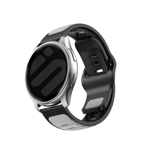 Xiaomi Amazfit BIP Outdoor Duo Silikonarmband (grau/schwarz)