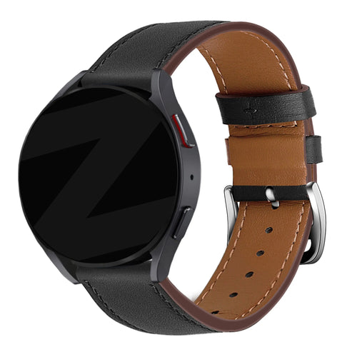Polar Vantage M3 Lederarmband 'Deluxe' (Schwarz)