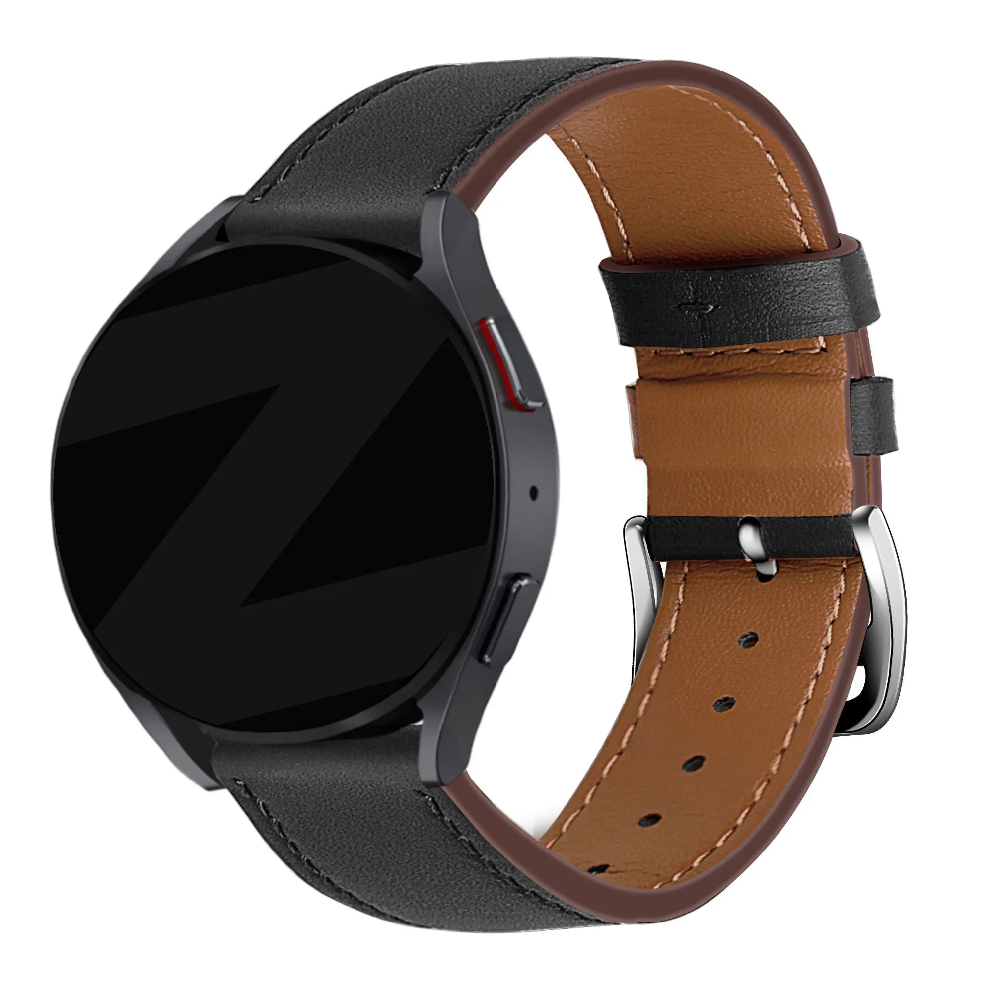 Bandz Suunto 9 Peak Pro Leather Strap 'Deluxe' (Black)