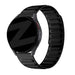Bandz Samsung Galaxy Watch FE magnetisches gewebtes Armband (Schwarz)