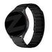 Bandz TicWatch 22mm magnetiches gewebtes Band (Schwarz)