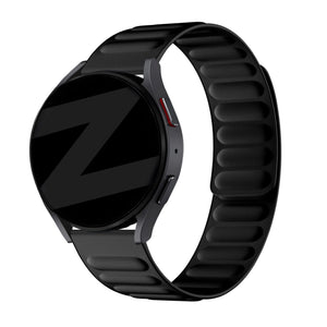 Bandz Suunto Vertical magnetisches gewebtes Armband (Schwarz)