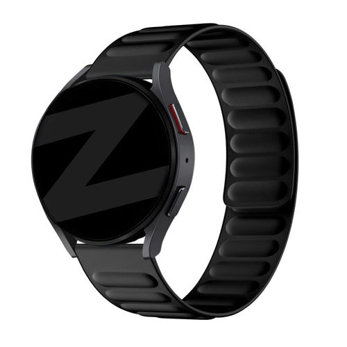 Bandz Suunto Vertical magnetisches gewebtes Armband (Schwarz)