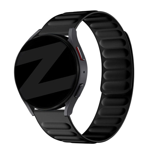 Bandz Coros Pace 3 magnetisches Gewebtes Armband (Schwarz)