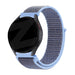 Bandz Garmin Vivomove Style Nylon Loop Armband (Azurblau)
