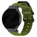 Bandz Huawei Watch GT 7 Pro Buckled Nylon Strap (Green)