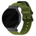 Bandz Huawei Watch GT 5 - 46mm Nylon Schnallenarmband (Grün)