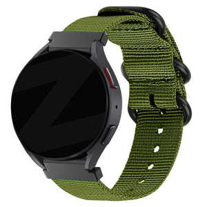 Bandz Amazfit Cheetah (Pro) Nylonarmband mit Schnalle (Grün)