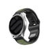 Suunto Race 2 Outdoor Duo Silikonarmband (Grün/Schwarz)