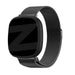 Bandz Fitbit Sense Milanese Loop Armband (Schwarz)