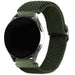 Samsung Galaxy Watch 6 - 44mm gewebtes Nylonarmband (Olivgrün)