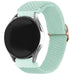 Samsung Galaxy Watch 4 44mm verstellbares gewebtes Nylonarmband (Türkis)