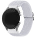 Samsung Galaxy Watch 6 Classic 43mm gewebtes Nylonarmband (Signalweiß)