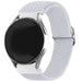 Polar Unite verstellbares gewebtes Nylonarmband (Weiß)
