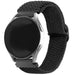 Samsung Galaxy Watch 6 Classic 43mm gewebtes Nylonarmband (Schwarz)