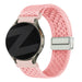 Bandz Oozoo Smartwatch 20mm Vintage Nylon Strap (Pink)