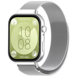 Huawei Watch Fit 4 Pro Milanese Armband (Silber)