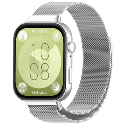 Huawei Watch Fit 4 Pro Milanese Armband (Silber)