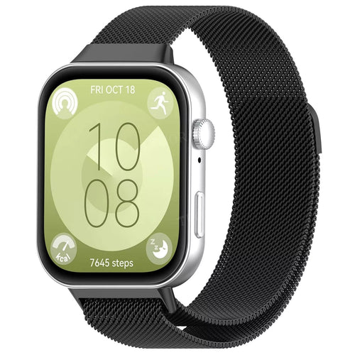 Huawei Watch Fit 4 Pro Milanese Armband (Schwarz)