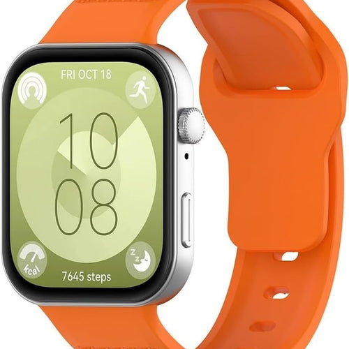 Huawei Watch Fit 5 Outdoor Silicone Strap (Orange)