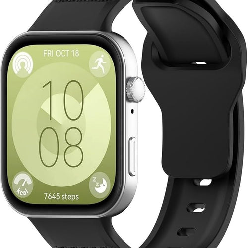 Huawei Watch Fit 5 Outdoor Silicone Strap (Black)