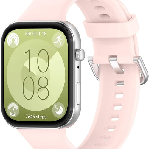 Huawei Watch Fit 4 Silikonarmband (Hell Rosa)