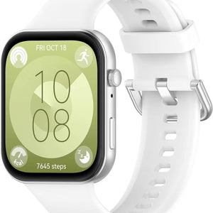 Huawei Watch Fit 4 Silikonarmband (Weiß)