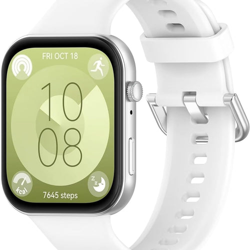 Huawei Watch Fit 4 Silikonarmband (Weiß)