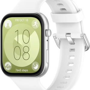 Huawei Watch Fit 4 Pro Silicone Strap (White)