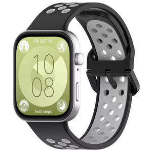 Huawei Watch Fit 5 Pro Sportarmband (Schwarz/Grau)
