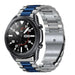 Samsung Galaxy Watch 3 45mm Stahlarmband (Silber/Blau)