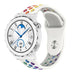 Huawei Watch GT 3 Pro 43mm Sportarmband (Weiß/Bunt)