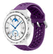 Huawei Watch GT 3 Pro 43mm Silikonarmband mit Löchern (Lila)