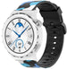 Huawei Watch GT 3 Pro 43mm Camouflage Armband (Blau)