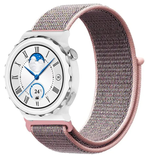 Nylon Strap, on a watch, 3/4 front view