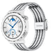 Huawei Watch GT 3 Pro 43mm Luxus Stahlarmband (Silber/Schwarz)