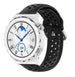 Huawei Watch GT 3 Pro 43mm Silikonarmband mit Löchern (Schwarz)