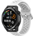 Huawei Watch GT Runner Silikonarmband mit Löchern (Weiß)
