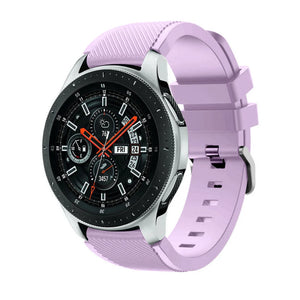 Samsung Galaxy Watch 46mm Silikonarmband (Flieder)