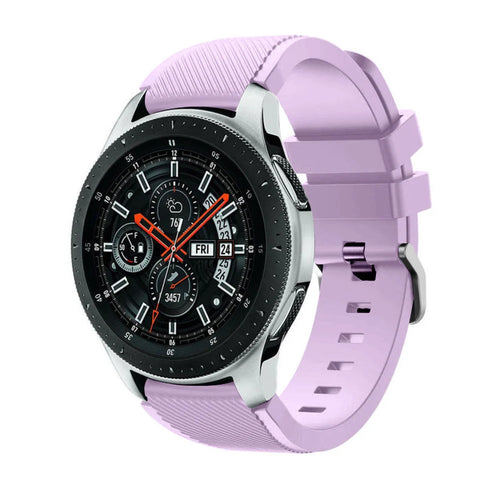Samsung Galaxy Watch 46mm Silikonarmband (Flieder)