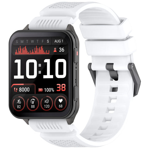 Garmin Venu X1 Silikonarmband (Weiß)