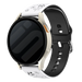 Amazfit Bip 3 (Pro) Flower Silikonarmband (Weiß/Schwarz)
