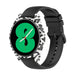 Samsung Galaxy Watch 4 - 44mm Hartschalenhülle (white leopard)
